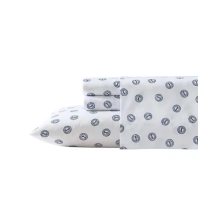 Tossed Button Microfiber Sheet Set