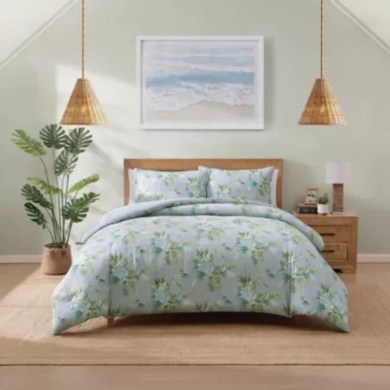 Floral Enchantment Cotton Comforter Set