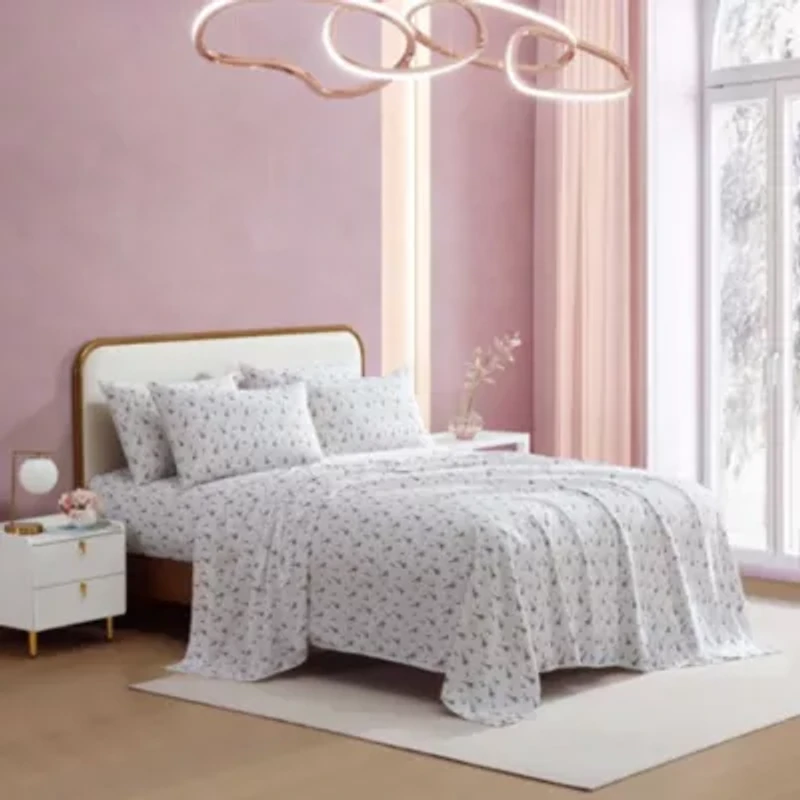 Paris Love Microfiber Sheet Set