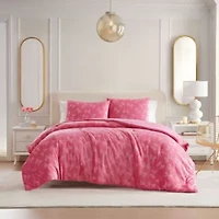 Flirty Bows Microfiber Comforter Set