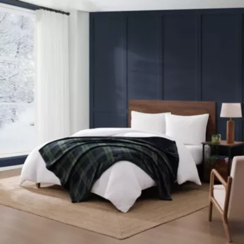 Edinburgh Tartan Microfiber Throw