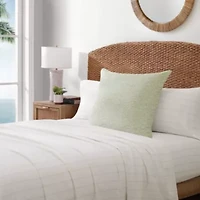 Palm Paradise Texture Cotton Sham