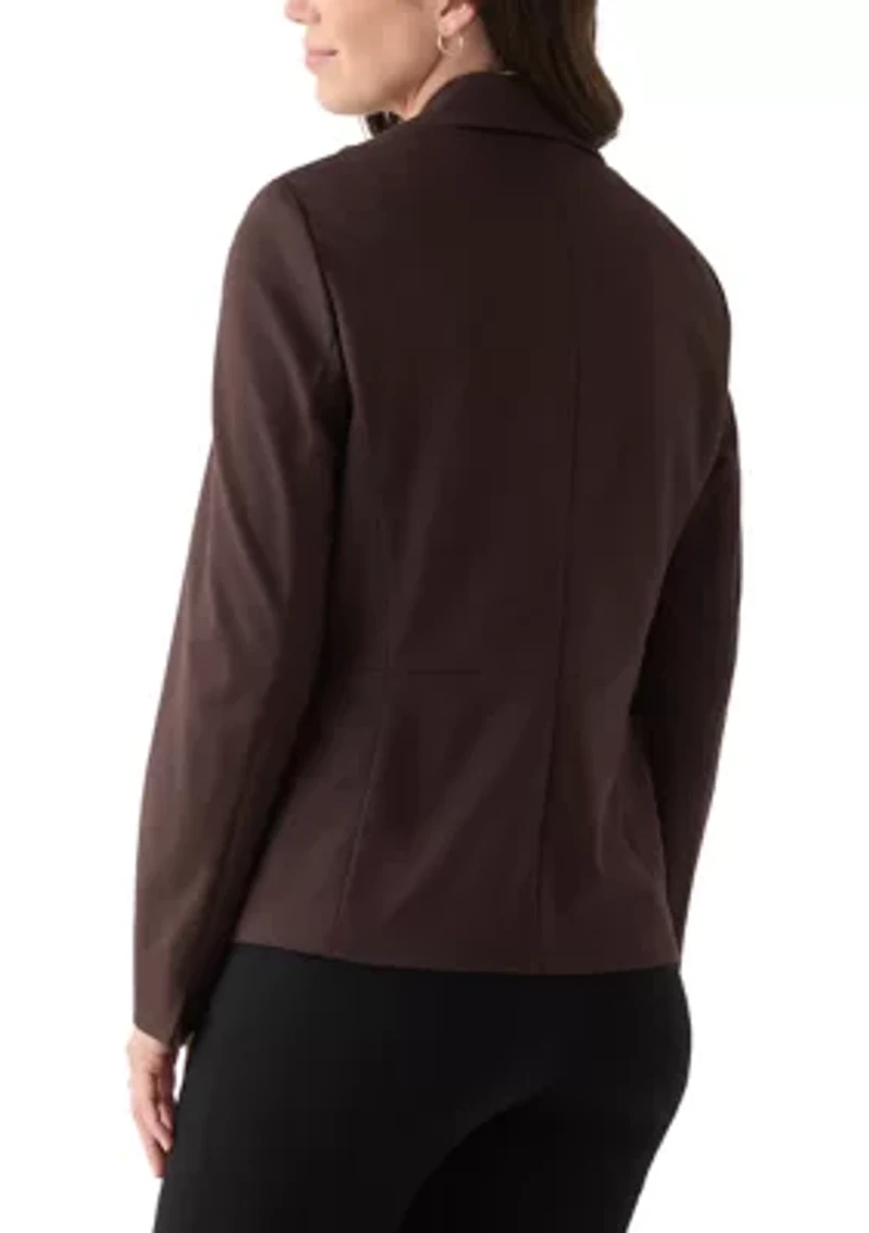 Women's Compression One Button Seamed Jacket
