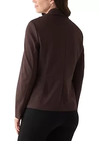 Women's Compression One Button Seamed Jacket