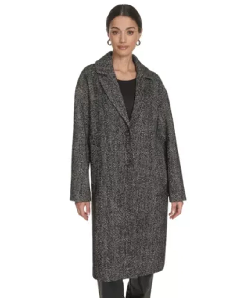 Maxi Single Breasted Top Coat