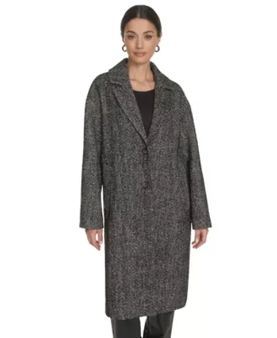 Maxi Single Breasted Top Coat