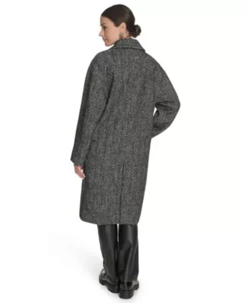 Maxi Single Breasted Top Coat