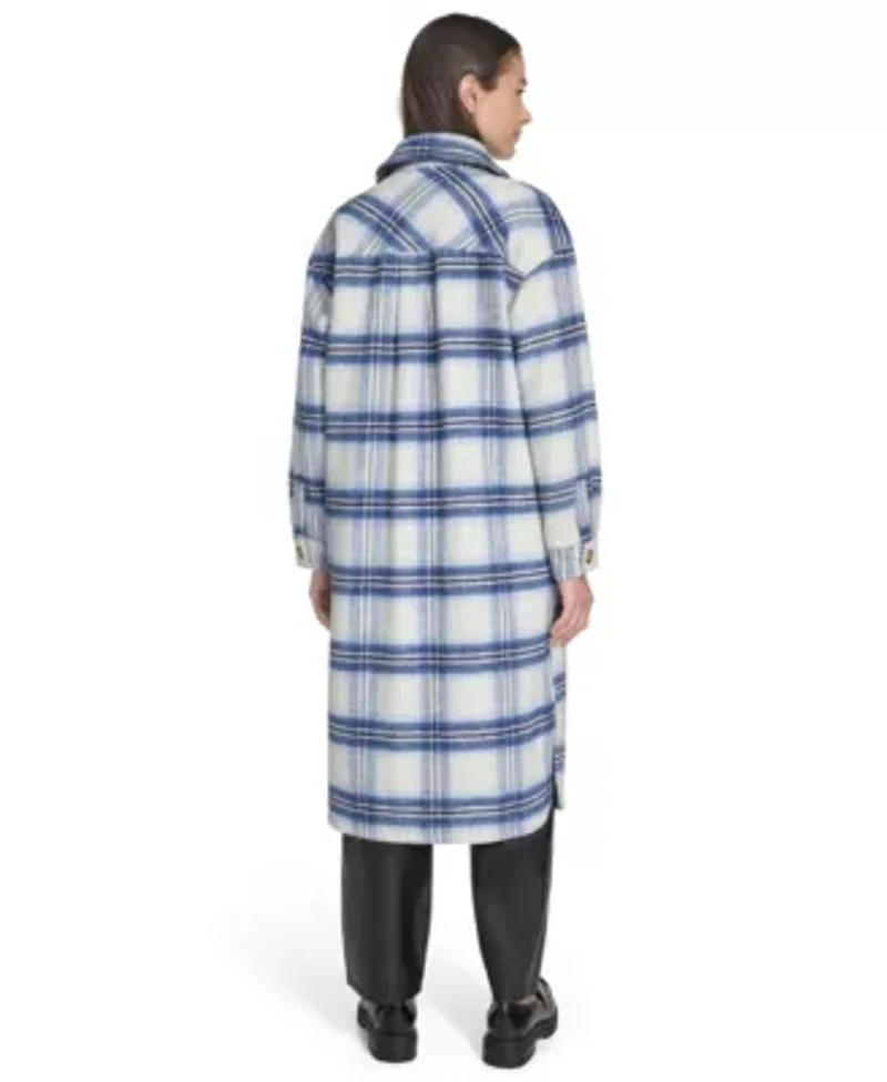 Maxi Plaid Shacket