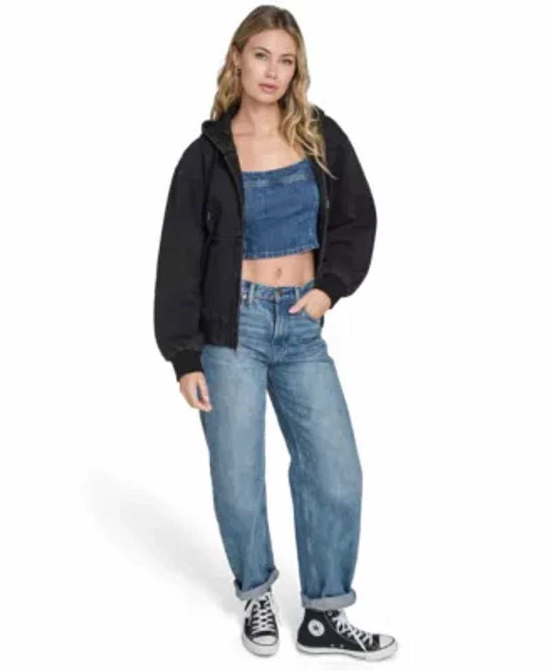 Relaxed Lightweight Cotton Hoody