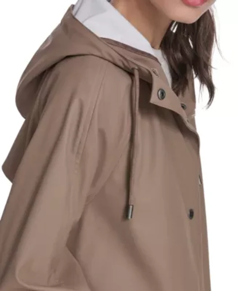 Raglan Sleeve Rain Coat