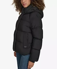 Hooded Quilted Puffer