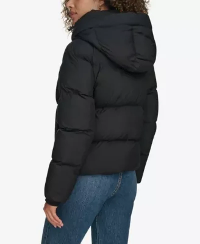 Hooded Quilted Puffer