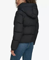 Hooded Quilted Puffer