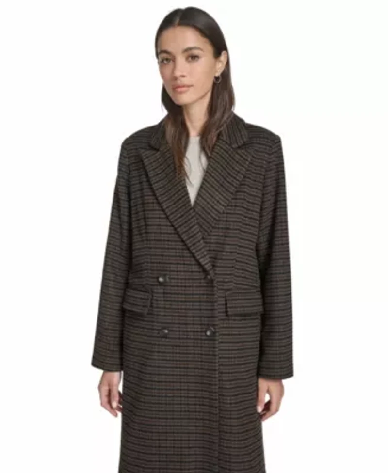 Maxi Double Breasted Top Coat