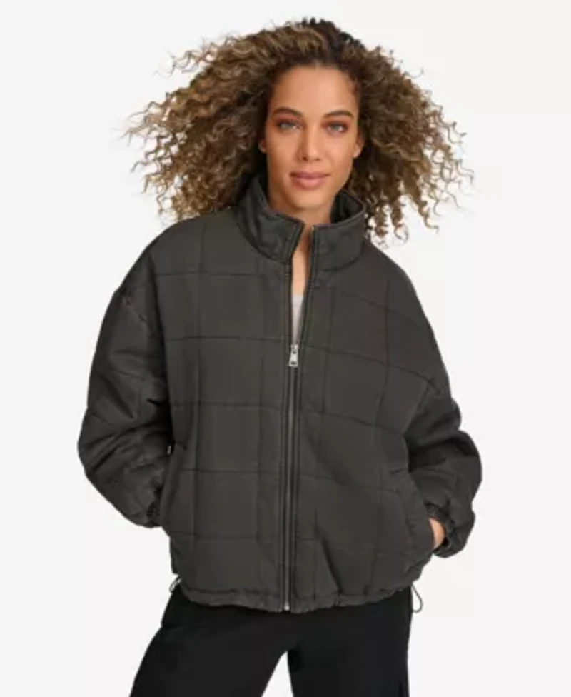 Box Quilted Cotton Jacket