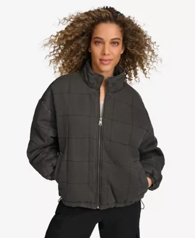 Box Quilted Cotton Jacket