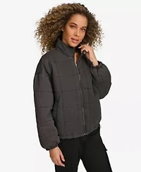 Box Quilted Cotton Jacket