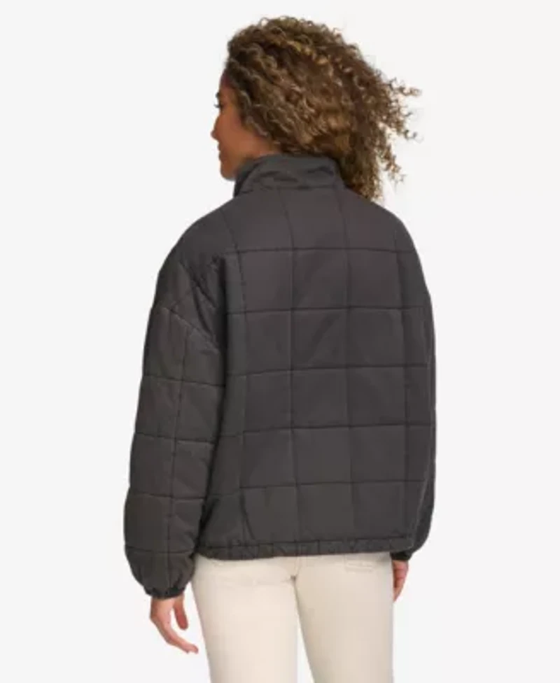 Box Quilted Cotton Jacket