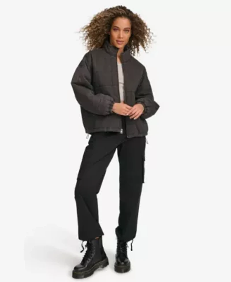 Box Quilted Cotton Jacket