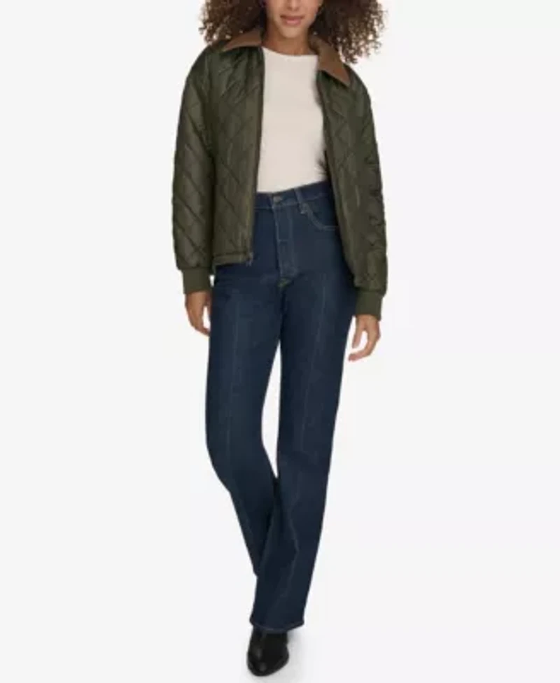 Diamond Quilted Jacket