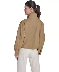 Cropped Cotton Surplus Jacket