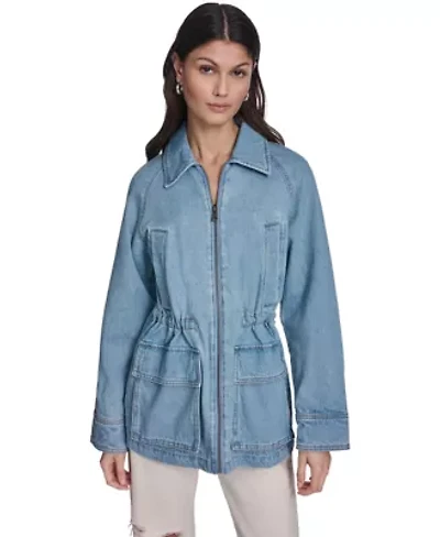 Cinch Waist Barn Jacket