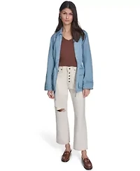 Cinch Waist Barn Jacket