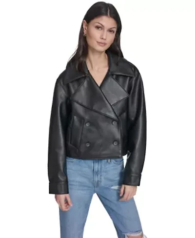 Faux Leather Jacket
