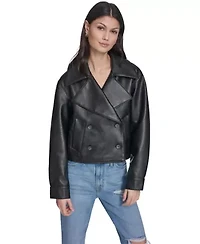 Faux Leather Jacket