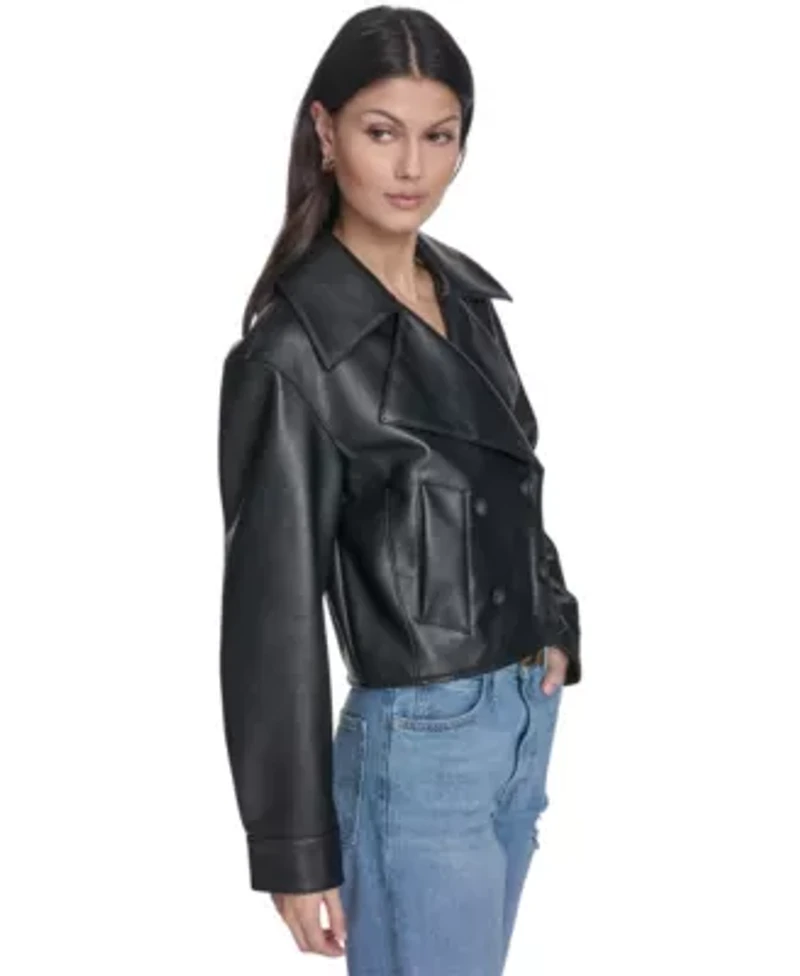 Faux Leather Jacket