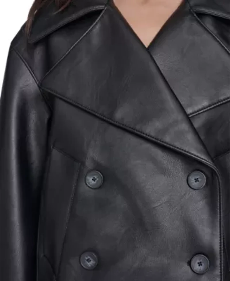 Faux Leather Jacket