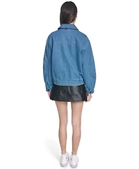 Relaxed Fit Cotton Bomber Jacket