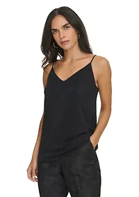 Women's Sparkle Rib Cami