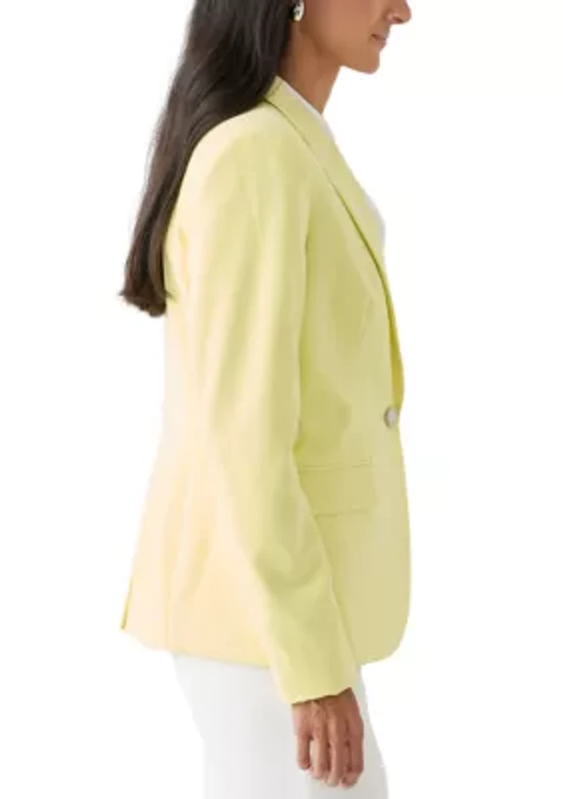 Women's One Button Lux Suit Separate Jacket