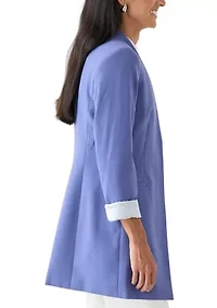 Women's Lux Open Front Blazer