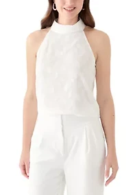 Women's Printed Halter Neck Blouse