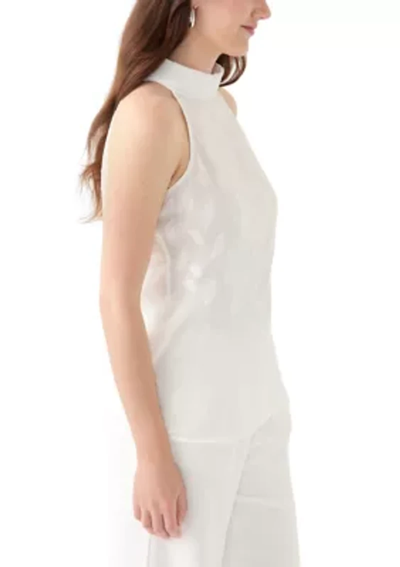 Women's Printed Halter Neck Blouse