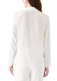Women's Woven Button Down Shirt