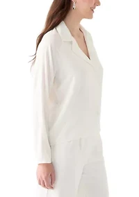 Women's Woven Button Down Shirt