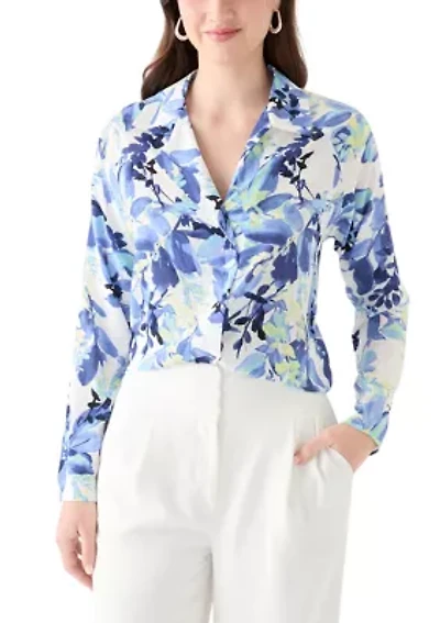 Women's Printed Long Sleeve Shirt