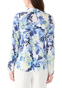 Women's Printed Long Sleeve Shirt