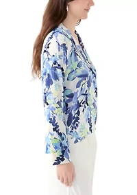 Women's Printed Long Sleeve Shirt