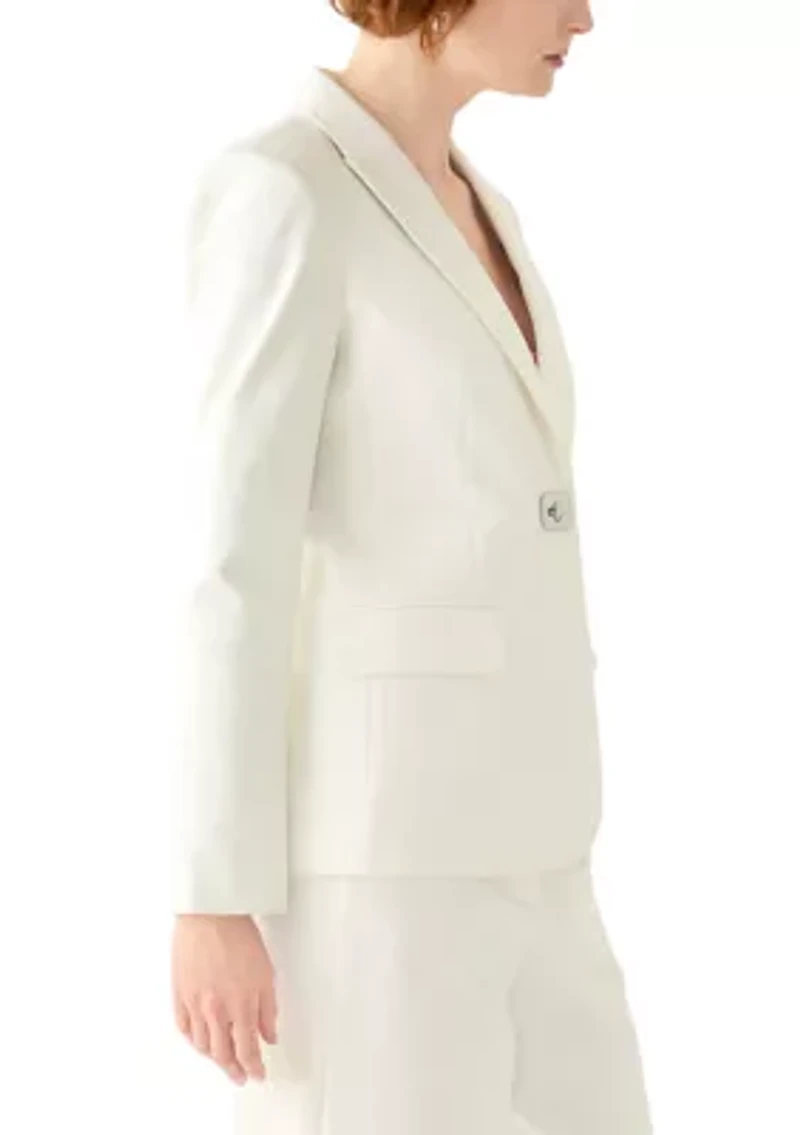 Women's One Button Suit Separate Jacket