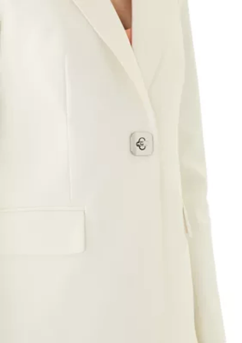 Women's One Button Suit Separate Jacket