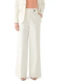 Women's Wide Leg Suit Separate Pants