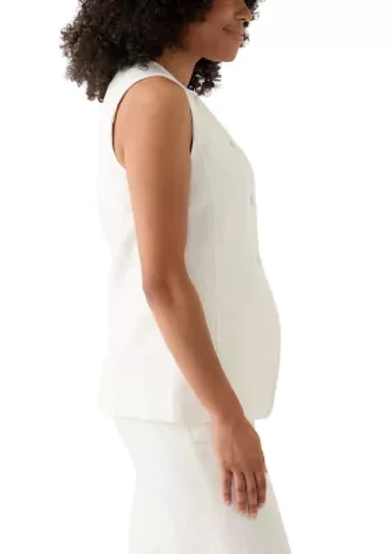 Women's Linen Vest