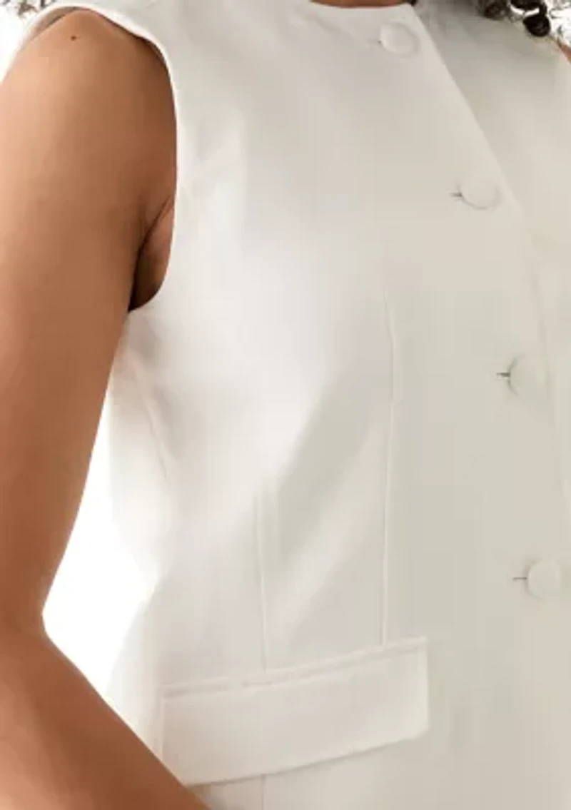 Women's Linen Vest