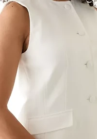 Women's Linen Vest