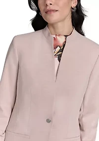 Women's Novelty 3/4 Sleeve One Button Jacket