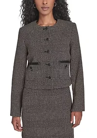 Women's Novelty Button Front Jacket